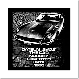 DATSUN 240Z - advert Posters and Art